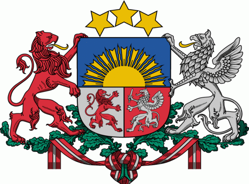 герб Латвии