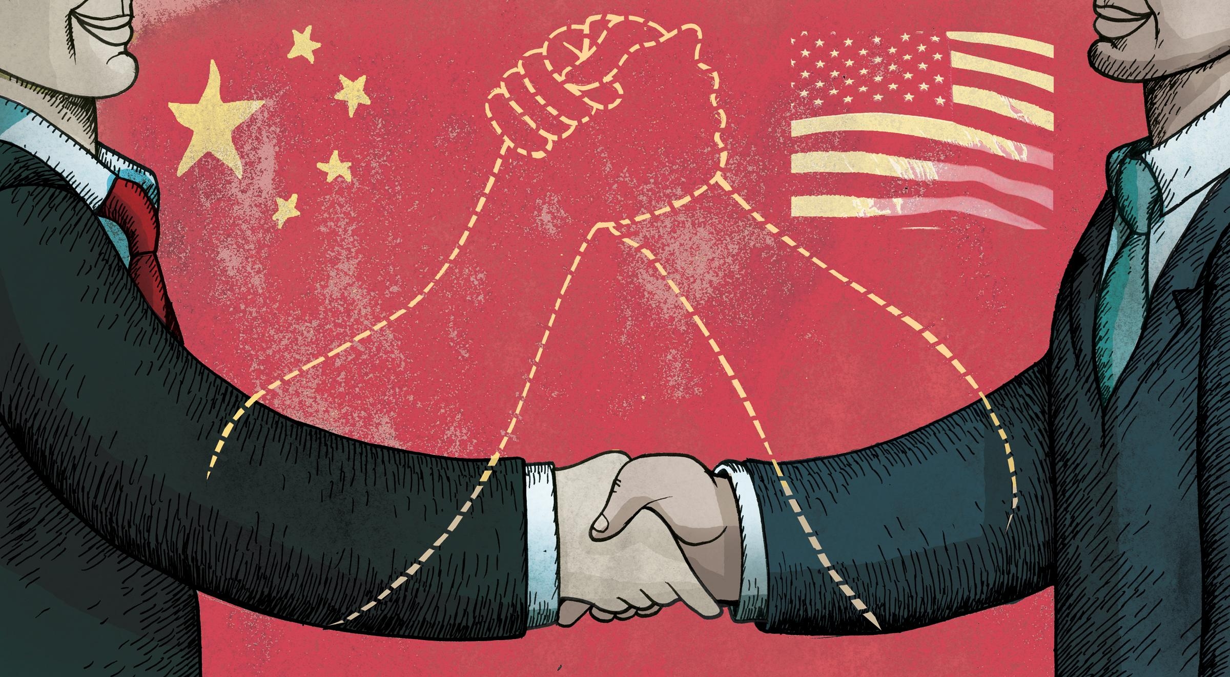 контакт США и Китая