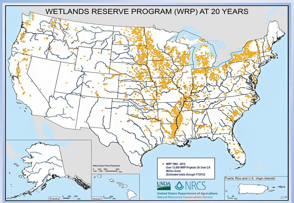 Wetlands Reserve Programs