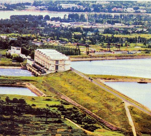 1.8. Рыбинская гидроэлектростанция.