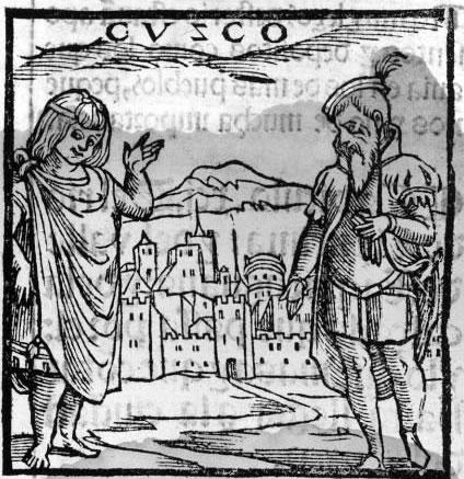 3.6. Первое европейское изображение Куско. Педро Сьеса де Леон. Хроника Перу, 1553