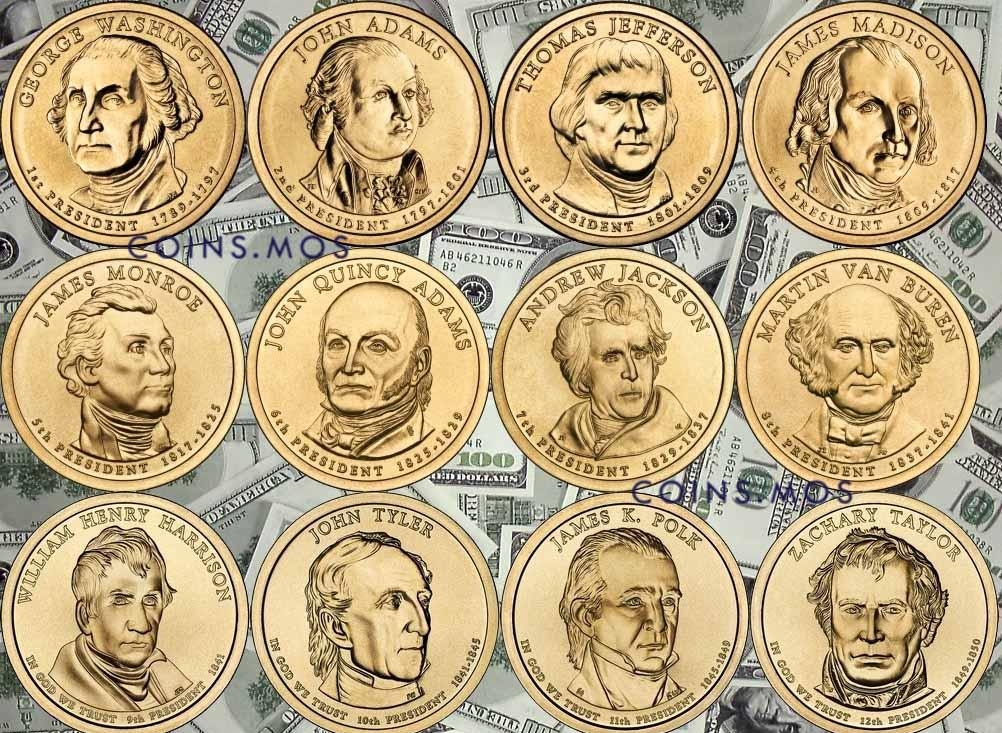 1.11 Юбилейные монеты монетныого двора в США