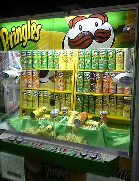 2.22 Торговый автомат по продаже Pringles