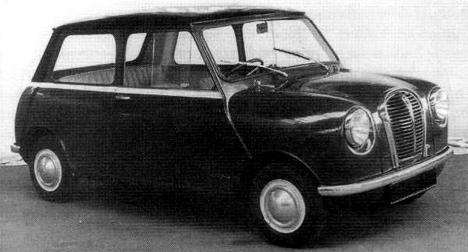 8.159. Первый прототип Mini построили в 1957 году