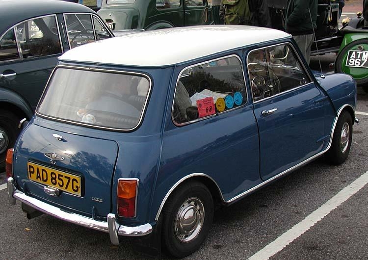 8.162. Mini Cooper 1968 года