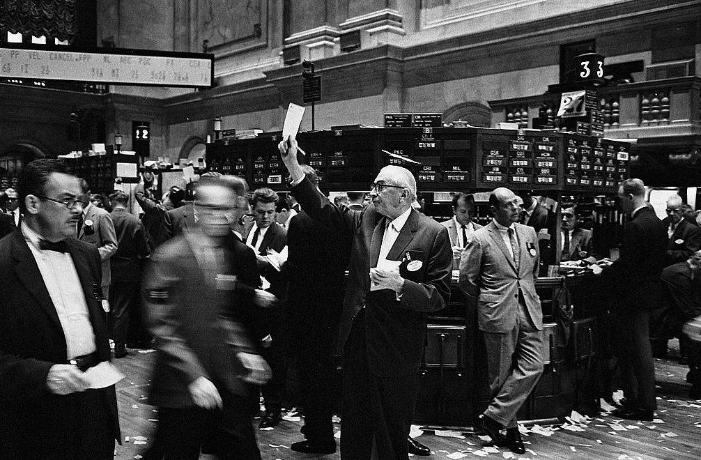 1. Нью-Йоркская фондовая биржа, 1963 год
