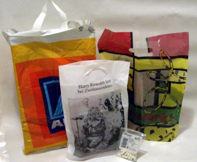4. Пластиковые пакеты, типичный продукт из полипропилена или полиэтилена