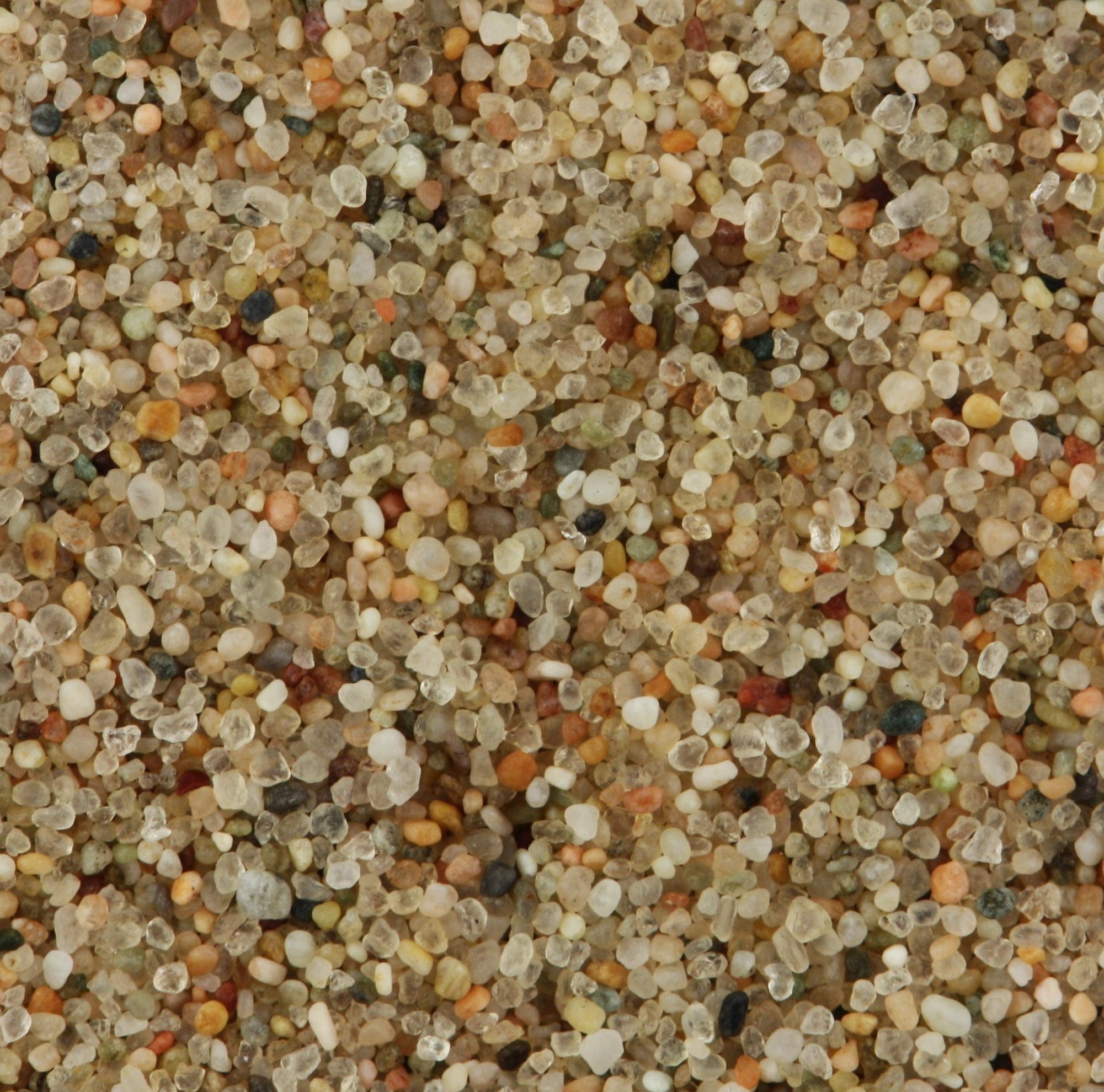 2. Песок из пустыни Гоби, Монголия, поверхность площадью 1 квадратный сантиметр