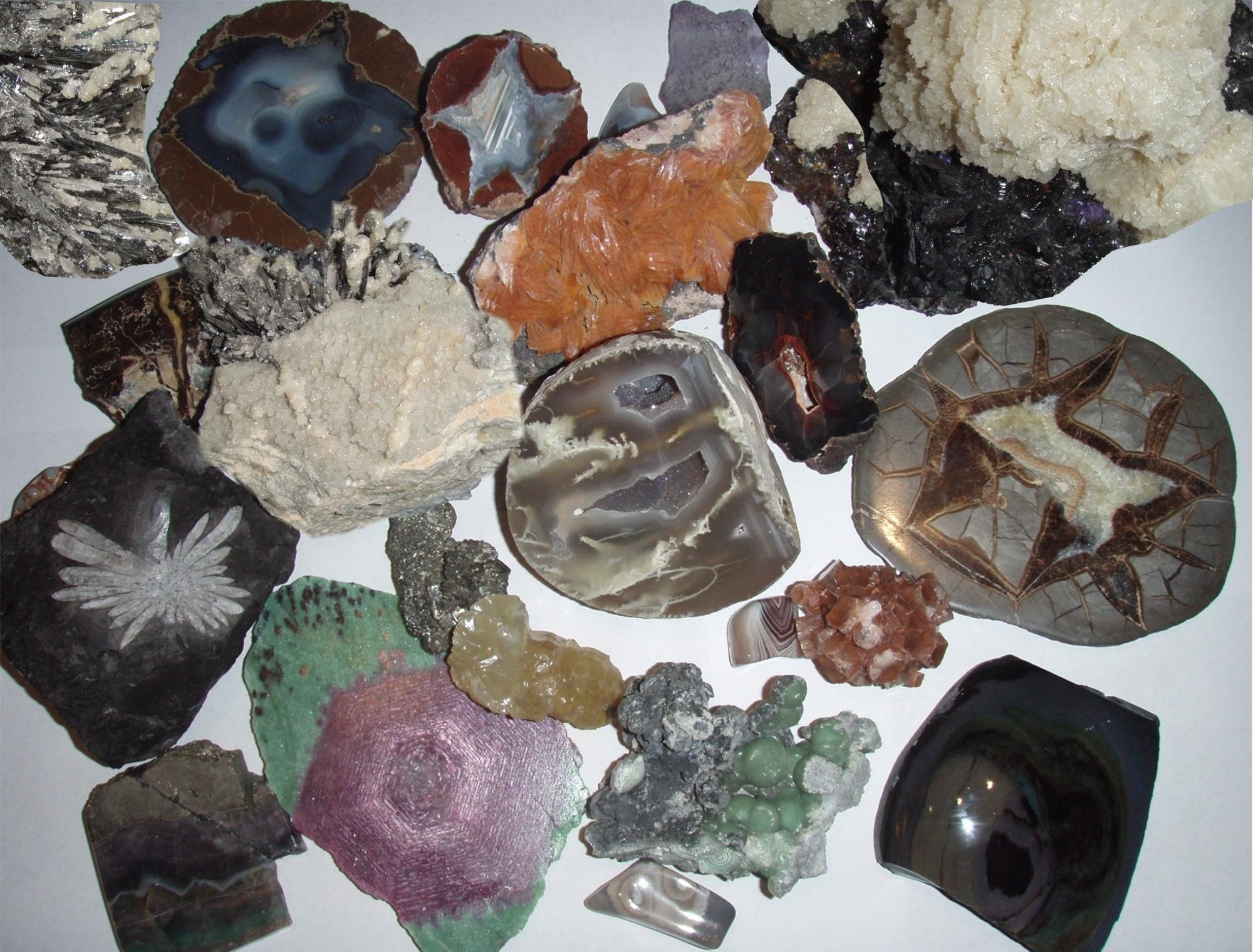 1. Разновидность минералов