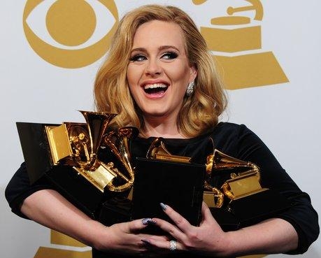 6. Аdele Конкурс Grammy Awards 2012