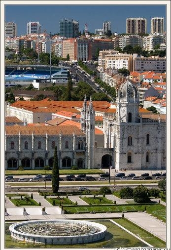 5.7 Вид на монастырь Жеронимуш. Lisboa