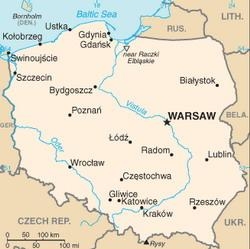 47. Карта Польши