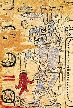 19. Бог Чак в кодексе майя