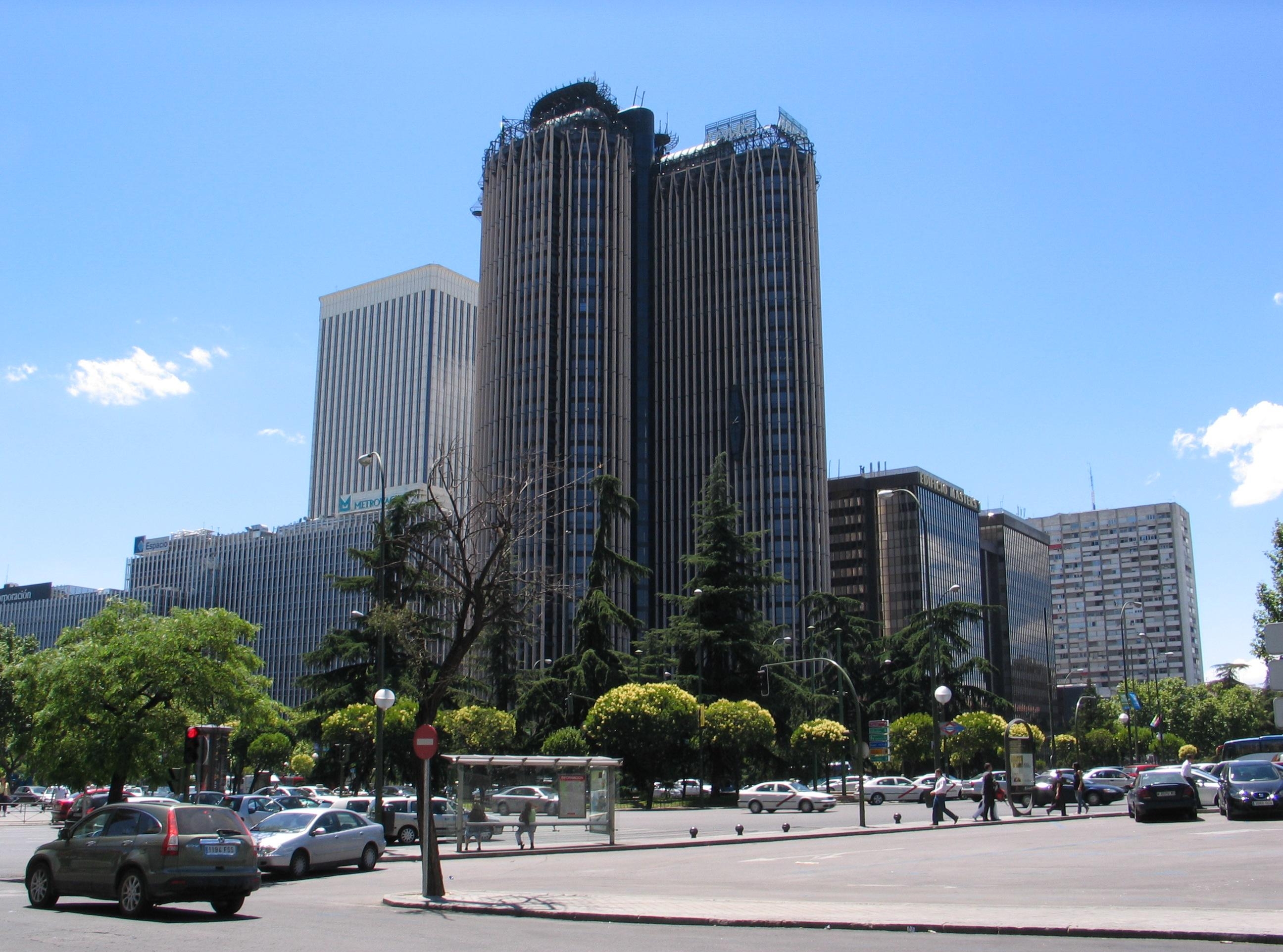 11. Вид на деловой район Мадрида