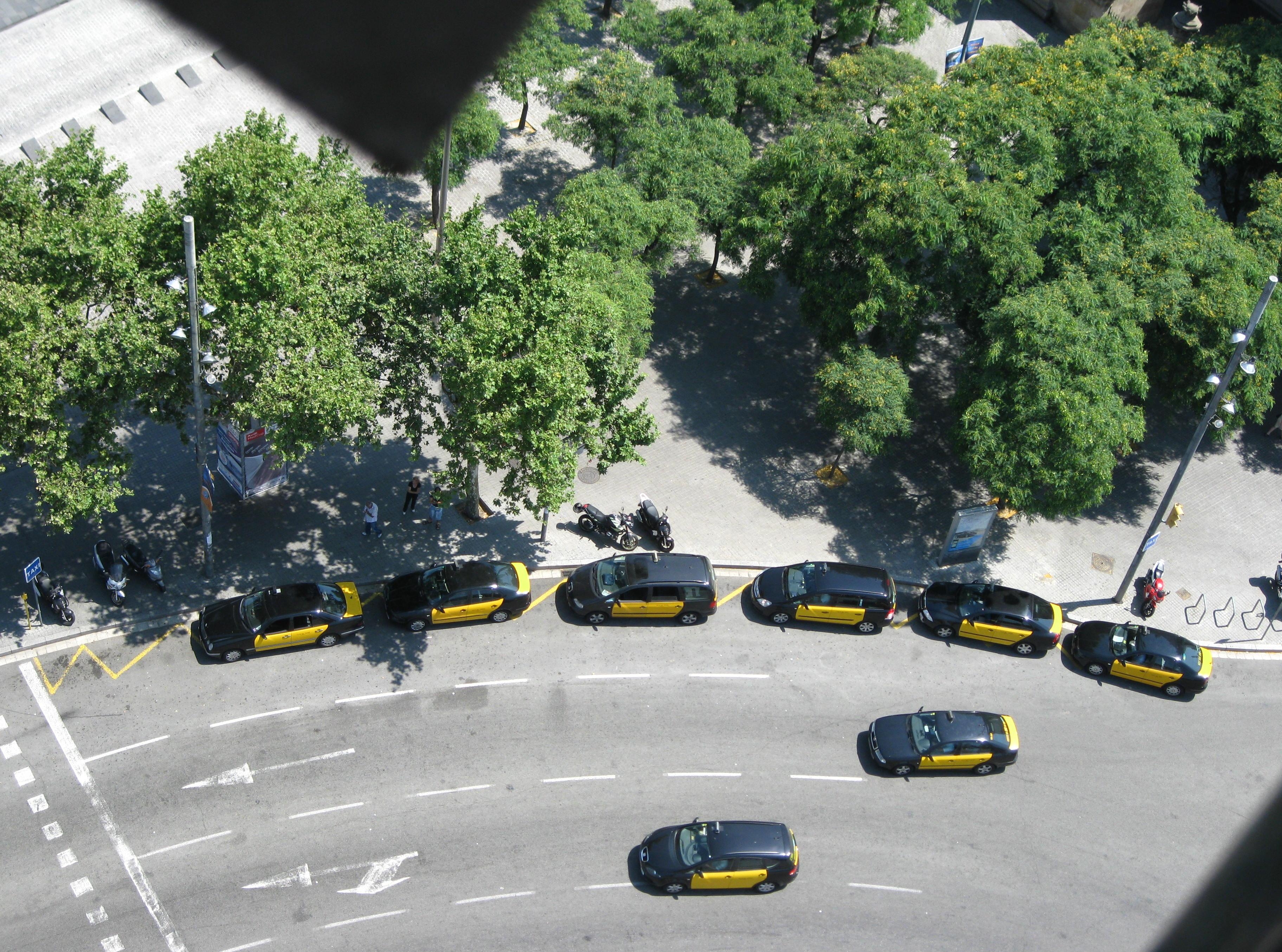 56. Такси в Барселоне