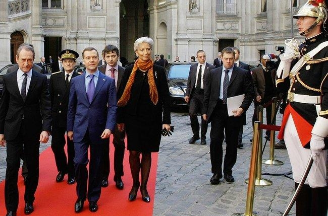 9. Дмитрий Медведев во Франции 2 марта 2010-10