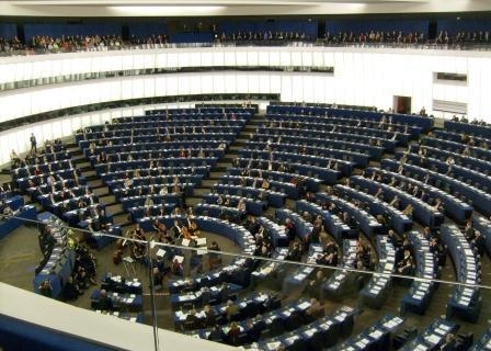 4. Зал заседаний Европарламента