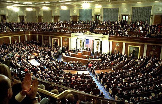 6. Объединенная сессия Конгресса в Палате Представителей 28 января 2003 года
