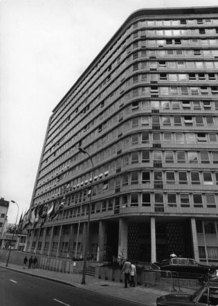 2. Место нахождения EC Совета министров в Брюсселе 1975-ом