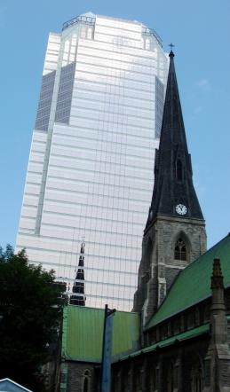 3. 34-этажная Башня KPMG на бульваре Де Мезоннёва в Монреале