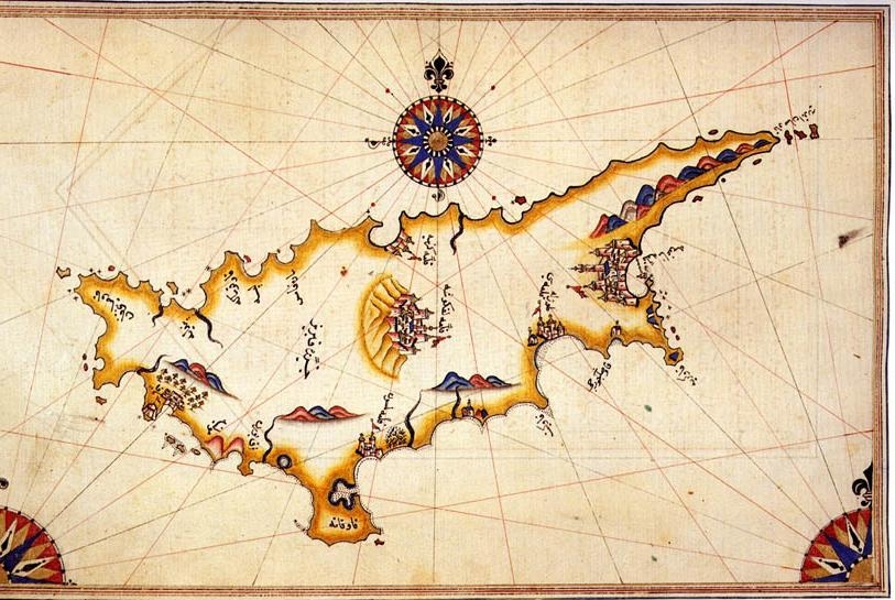 24. Историческая карта Кипра