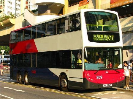 57. Автобус MTR на маршруте К17