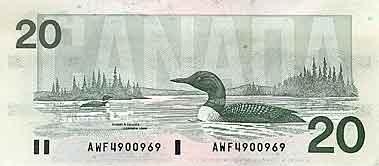 2.18 Обратная сторона 20-ти долларовой банкноты