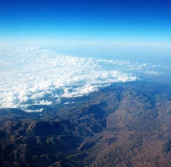 31. Панорама Армянского Тавра из самолёта
