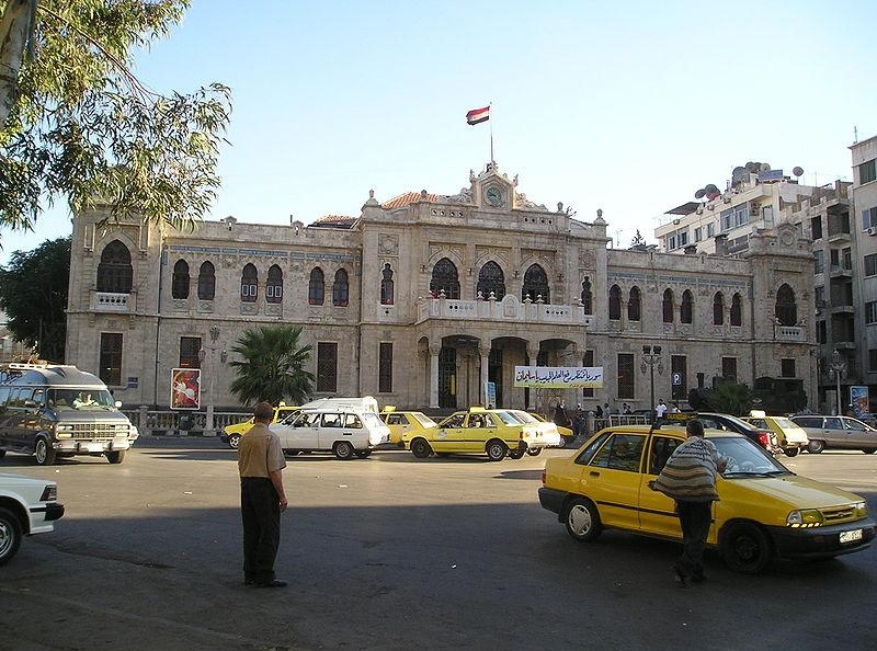 22. Железнодорожный вокзал Хеджаз в Дамаске