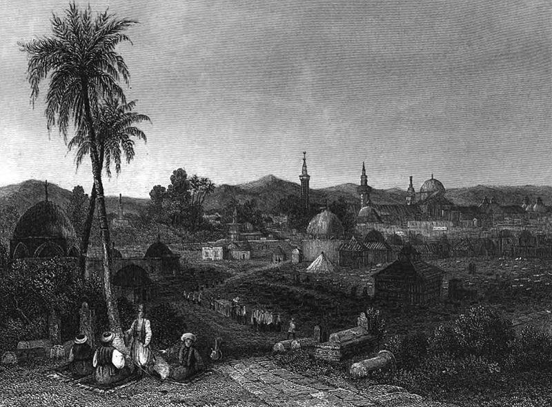 32. Дамаск, рисунок 1837 года