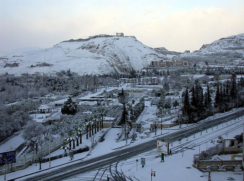 34. Снег в Дамаске