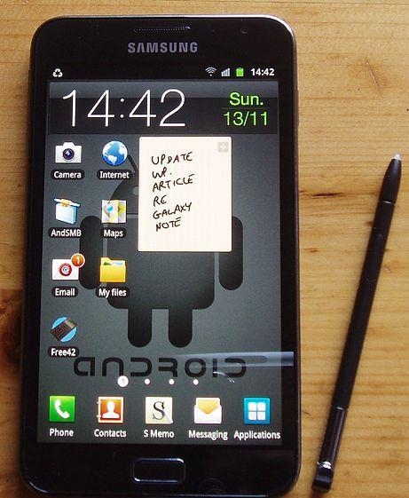 20. Samsung Galaxy Note (GT-N7000)