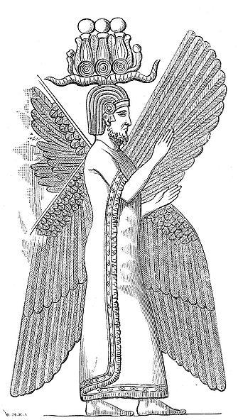 9. Кир II Великий. Рисунок с барельефа