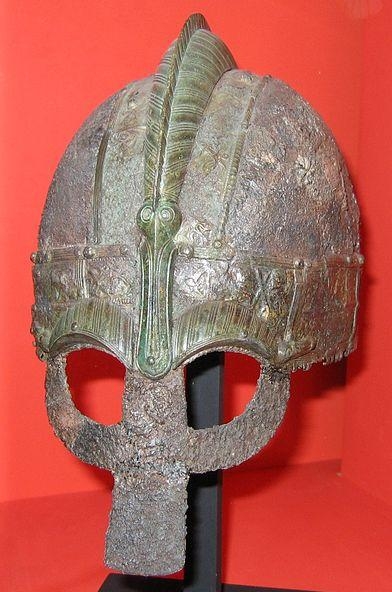 5. Vendel эпохи шлем, в шведском Музее национальных древностей