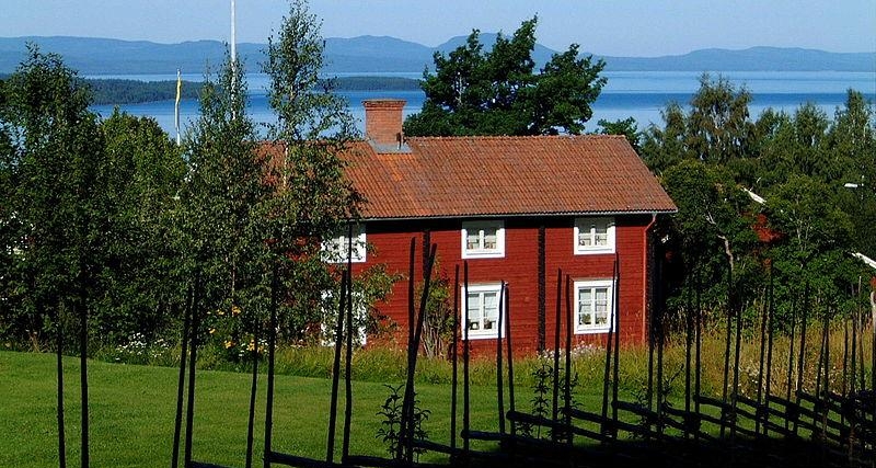 36. Типичный домик Швеции
