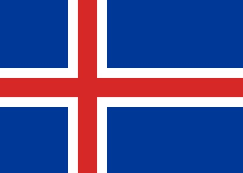 1. Флаг Исландии
