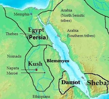 5. Сабейское царство (Sheba) в V в. до н. э.