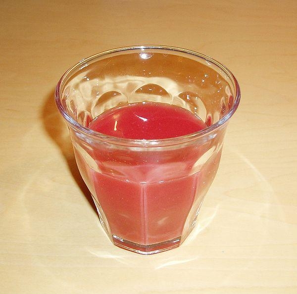 3. Красный апельсиновый сок