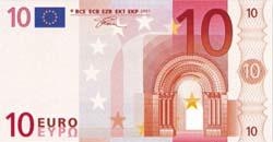 3.15 Разные номиналы евро