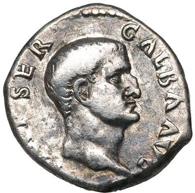 2.5 Монета с изображением Гальбы