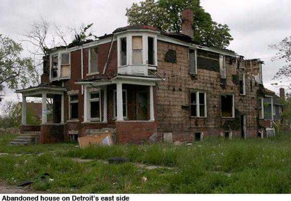 разрушенный Детройт