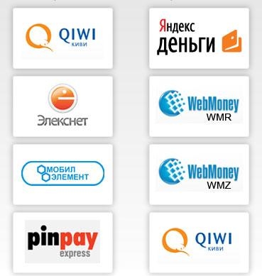 Интерфейс платежной системы Яндекс.Деньги