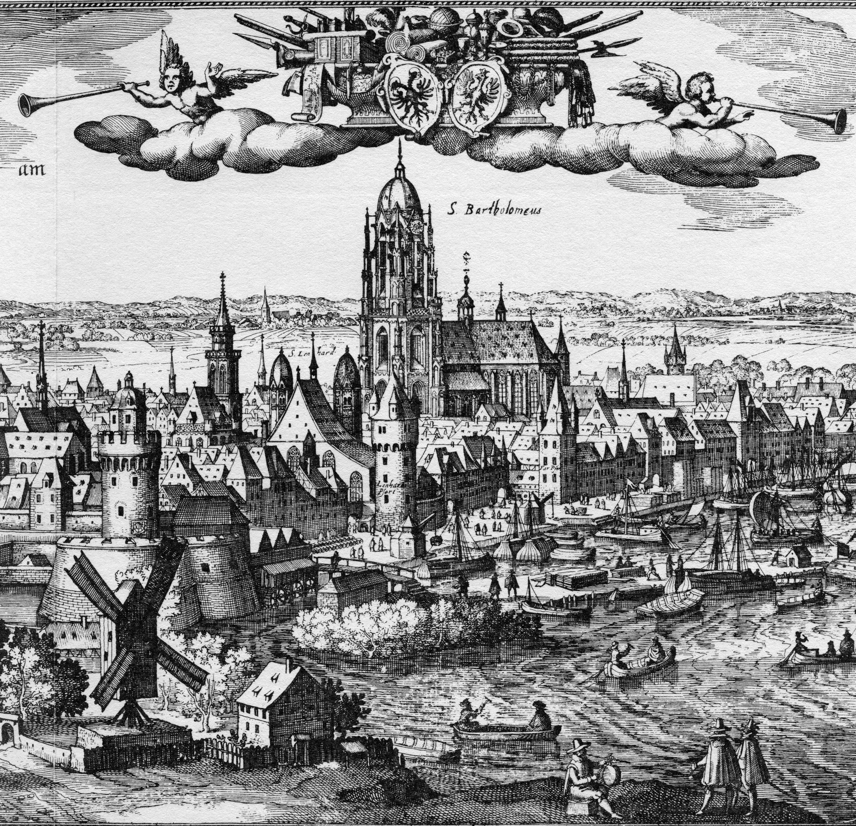 Франкфурт в 1612 году