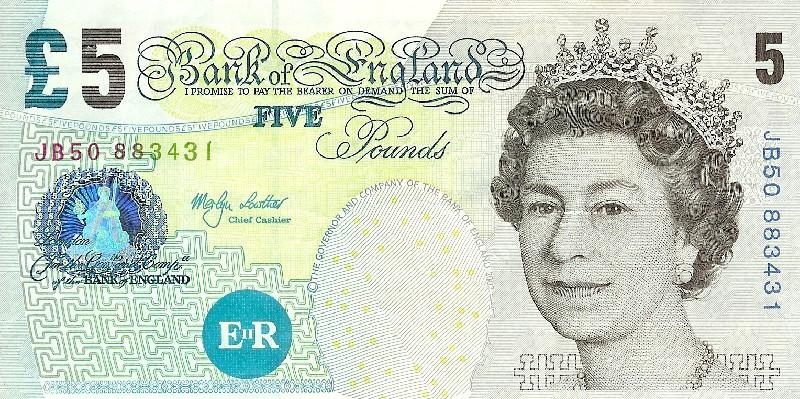 Валюта банка Англии