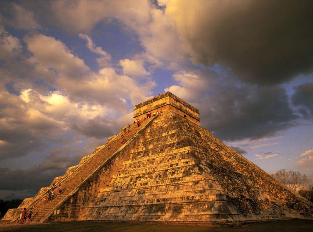 Пирамида ацтеков как достопримечательность Мексиканского залива