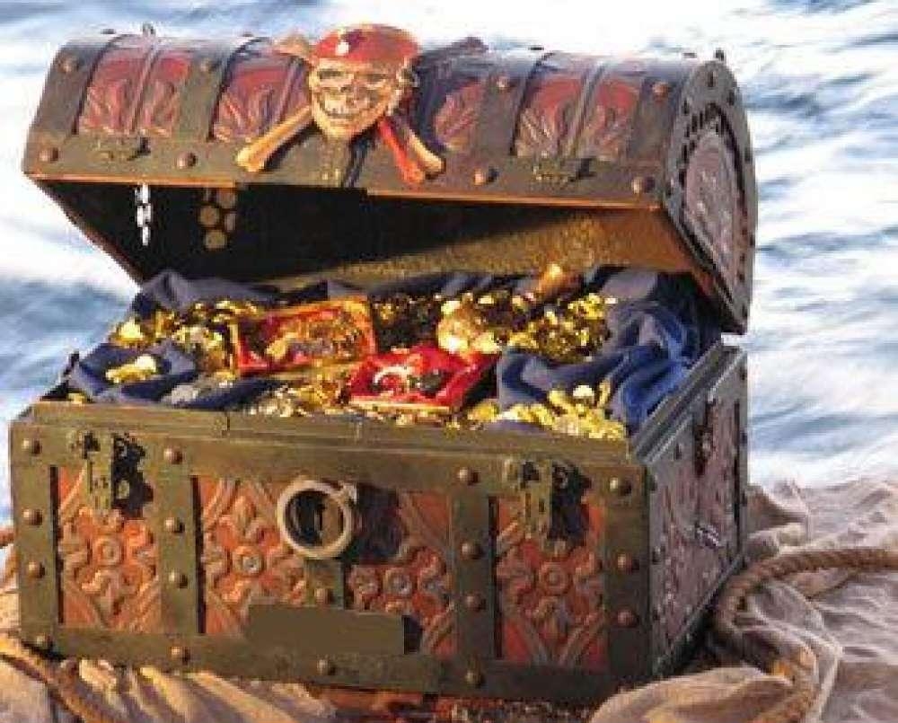 пиратские клад определенно зарыты на берегах Мексиканского залива