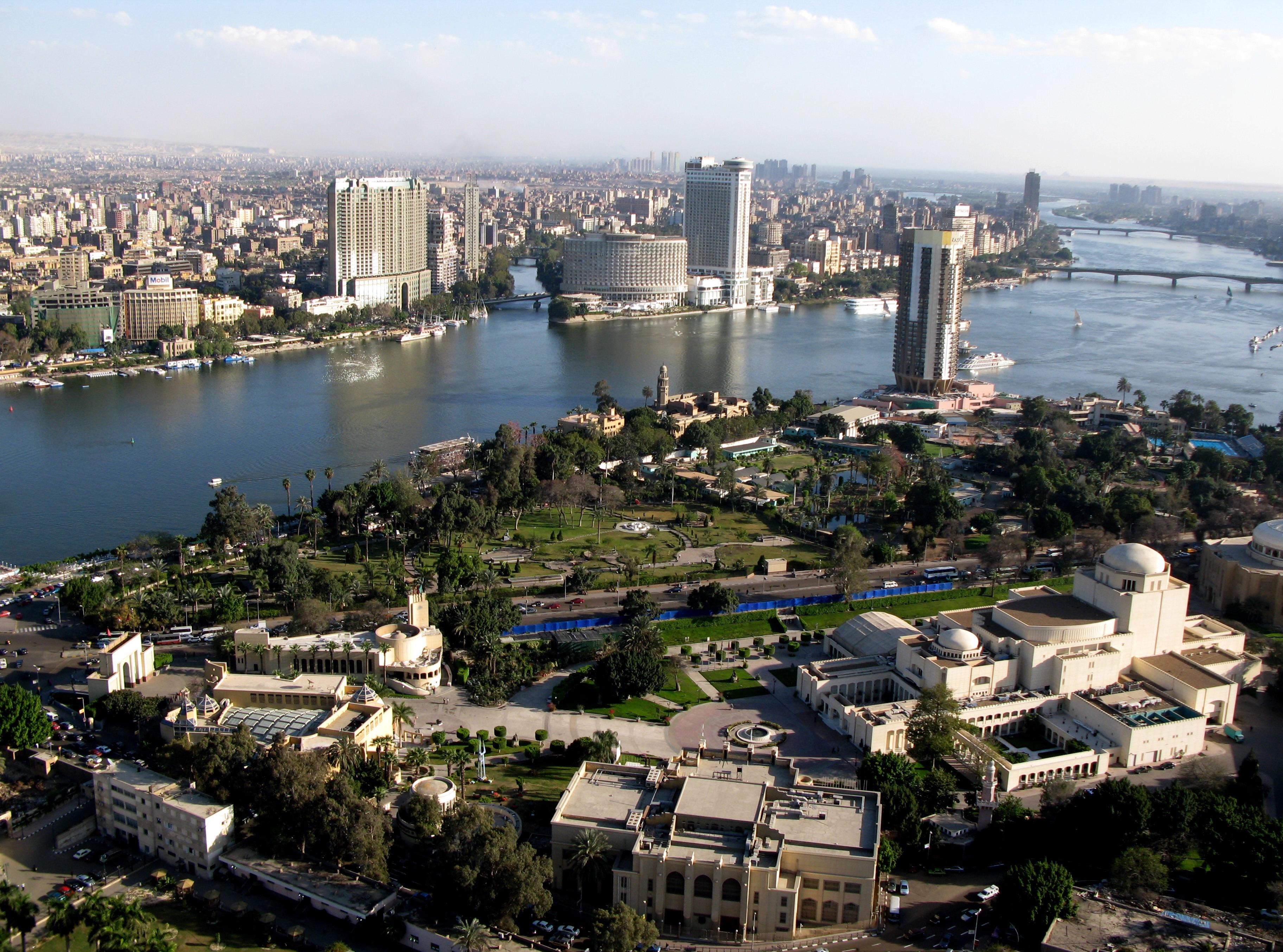 Каир, Египет - город-побратим Франкфурта-на-Майне