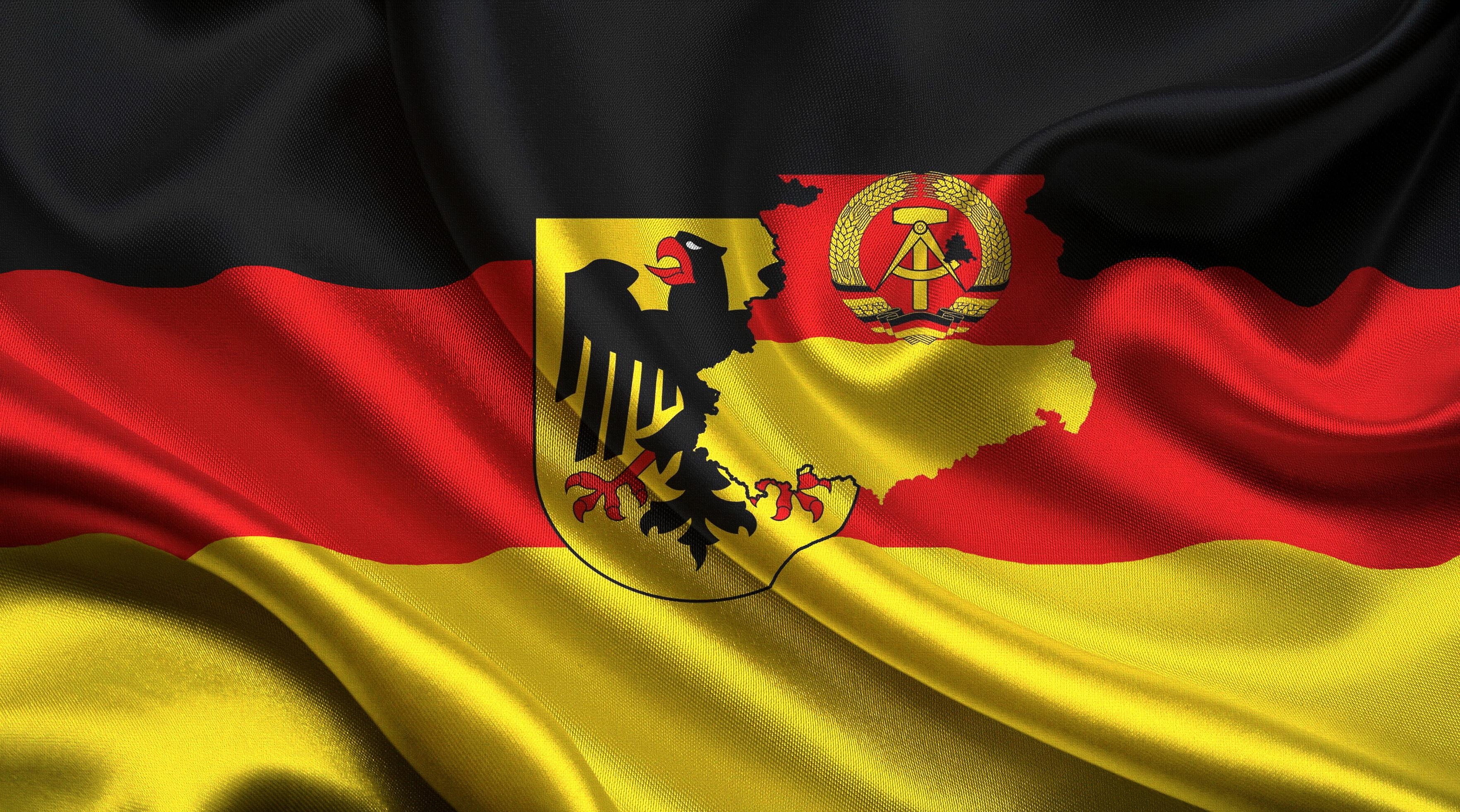флаг Германии герб ФРГ ГДР