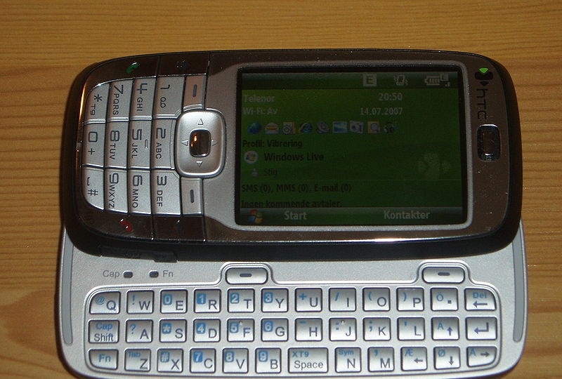 7.5. Смартфон HTC S710 с телефонной и QWERTY-клавиатурой (Windows Mobile)