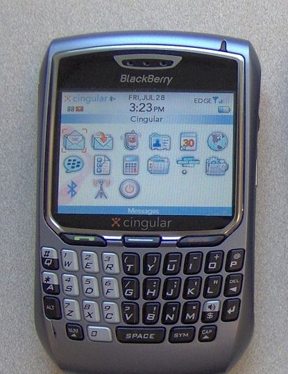 7.6. Смартфон BlackBerry 8700c